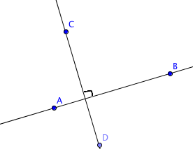 droites perpendiculaires